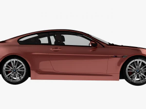 bmw m6 coupe sport car 3D Model