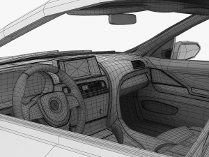 bmw m6 coupe sport car 3D Model