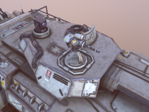 sci-fi tank 3D Модель
