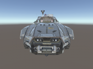 sci-fi tank 3D Модель