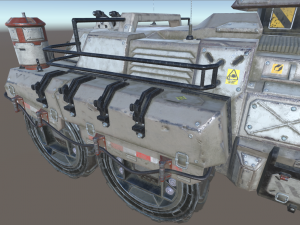 sci-fi tank 3D Модель
