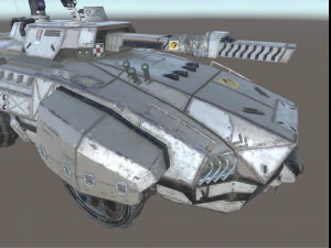 sci-fi tank 3D Model
