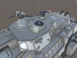 sci-fi tank 3D Модель