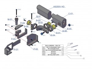 holder action cam 3D Принт Модель