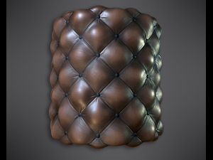 procedural pbr padded leather CG Textures