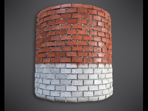 procedural pbr brick wall CG टेक्स्चर्स