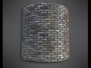 procedural pbr brick wall Tekstur CG