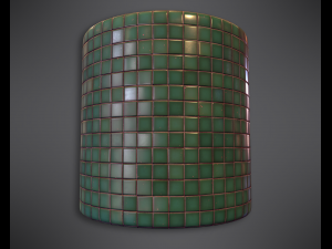 procedural pbr broken tiles CG Texturen