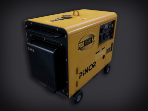 lowpoly pbr diesel generator 3D 模型