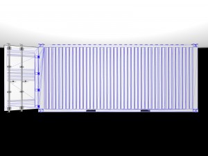 container 3D Model