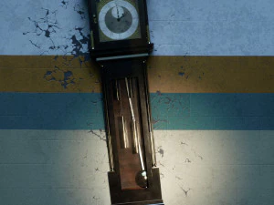 Clock classic Low-poly 3D Model