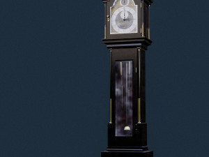 Clock classic Low-poly 3Dモデル
