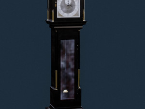 Clock classic Low-poly 3Dモデル