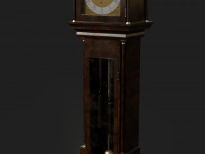 Clock classic Low-poly 3Dモデル