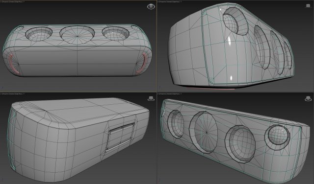 Soundcore motion plus Low-poly 3D-Modell .c4d .max .obj .3ds .fbx .stl .blend 