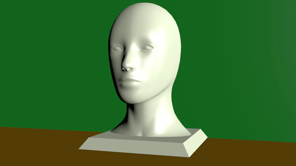 head 3D Model .c4d .max .obj .3ds .fbx .stl .blend