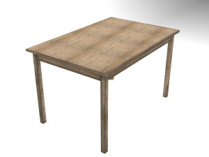 table 3D Модель