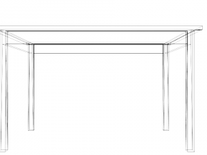 table 3D Модель