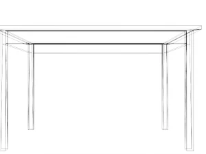 table 3D Model