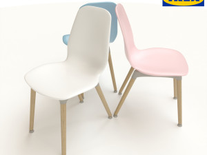 chair leif arne ikea 3D 모델