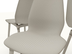 chair leif arne ikea 3D 모델