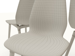chair leif arne ikea 3D 모델
