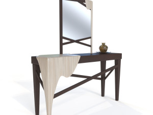 console table milk 3D मॉडल