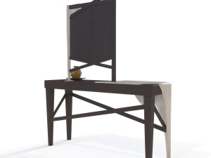 console table milk Modèle 3D