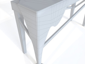 console table milk Modèle 3D