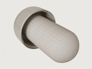 medical bottle cap 3D Model
