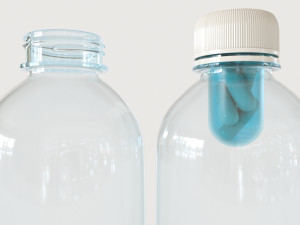 medical bottle cap 3D Model