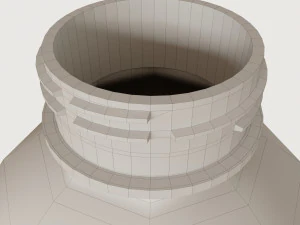 medical bottle cap 3D Model