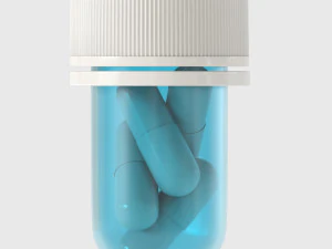 medical bottle cap 3D Model