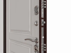door metal entrance 3D Model