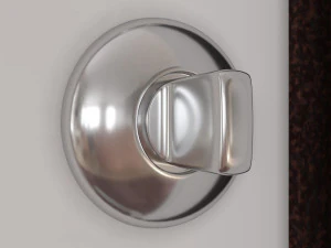door metal entrance 3D Model