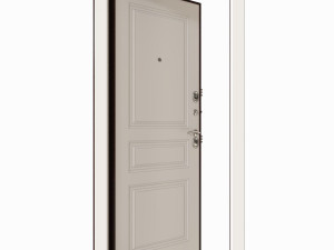 door metal entrance 3D मॉडल
