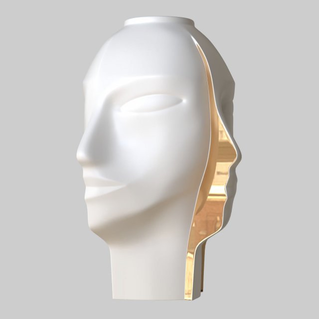 atlas split vase Model 3D .c4d .max .obj .3ds .fbx .stl .blend 