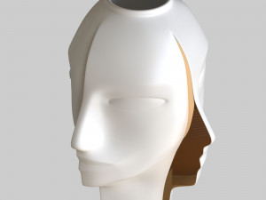 atlas split vase Model 3D