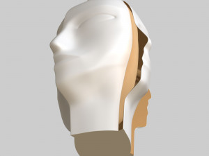 atlas split vase Model 3D