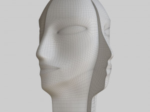 atlas split vase Model 3D