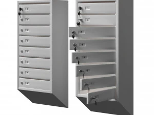 mailbox section 3D Model
