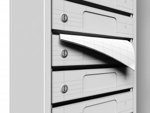 mailbox section version 2 Modelo 3D