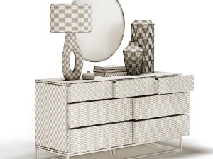 drawer dresser circulus 7 3D Model