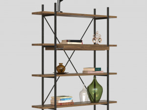 rack insigna bookcase 3D मॉडल
