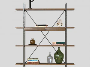 librero rack insigna Modelo 3D
