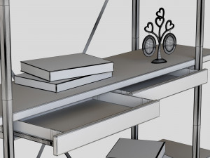 rack insigna bookcase 3D 模型