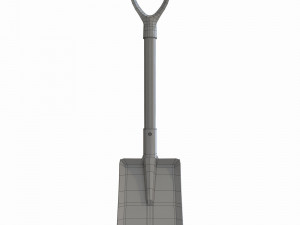 shovel square scoop 3D Modell