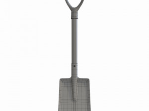 shovel square scoop 3D Modell