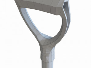 shovel square scoop 3D Modell