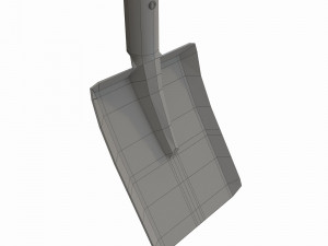 shovel square scoop 3D Modell